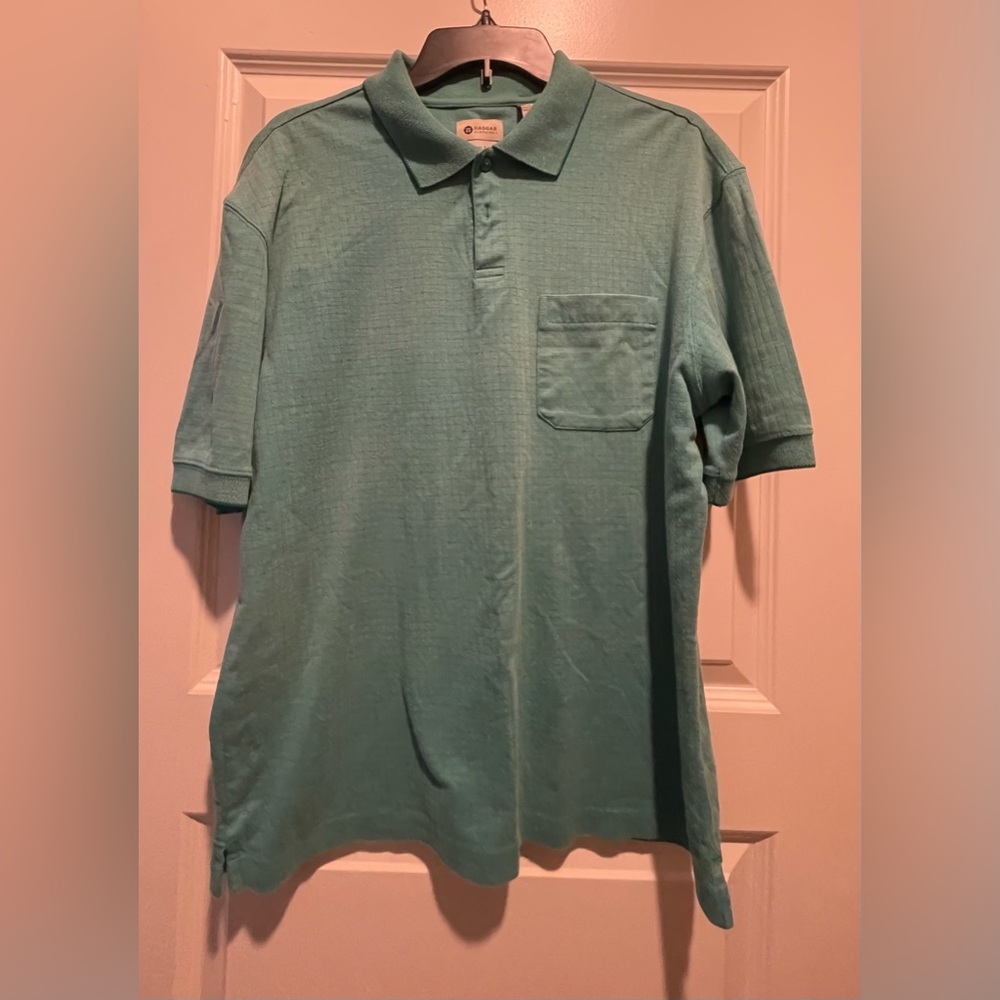 HAGGER Clothing Men's Green Polo Shirt